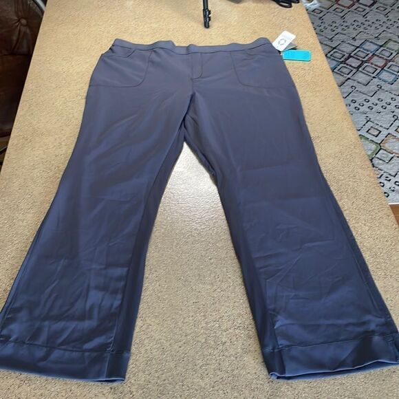 NEW Cherokee Antimicrobial Uniform Pants w Infinity Comfort Fit Dark Gray sz 2XL - Picture 1 of 16